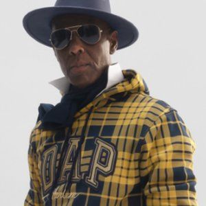 Gap x Dap Yellow plaid hoodie, Dapper Dan and Gap collab